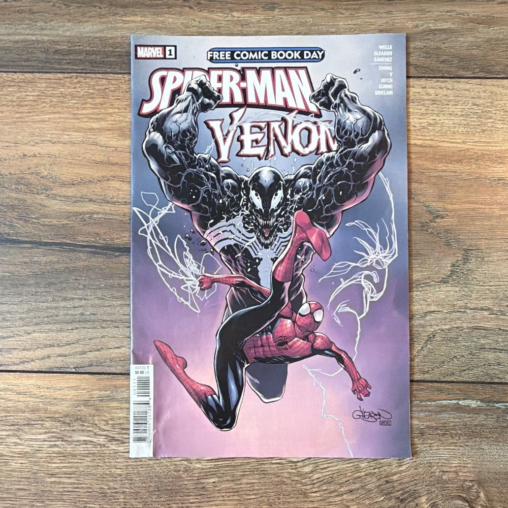 Marvel Free Comic Book Day Spider-Man / Venom #1 Wells Ewing Gleason